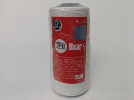 Coats Bear 5 – 9 Cord Cotton Kite Flying Thread 1000m | 10 Pieces Box Cotton Kite Thread